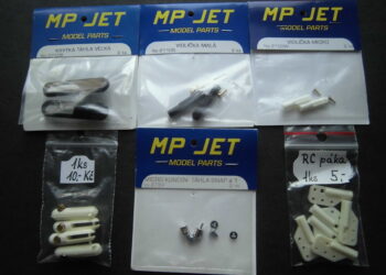 MP JET – táhla modelu